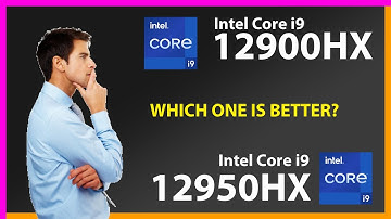INTEL Core i9 12900HX vs INTEL Core i9 12950HX Technical Comparison