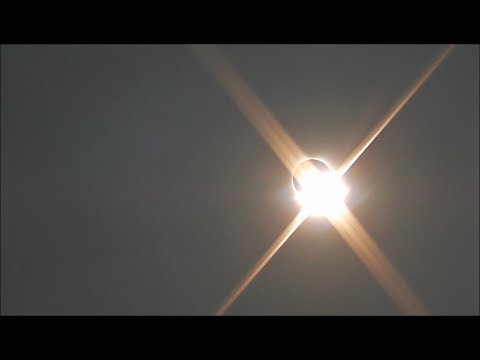 2017 Solar Eclipse Diamond Ring Effect 16x speed Oregon GoPro Hero 3+ with a UV filter