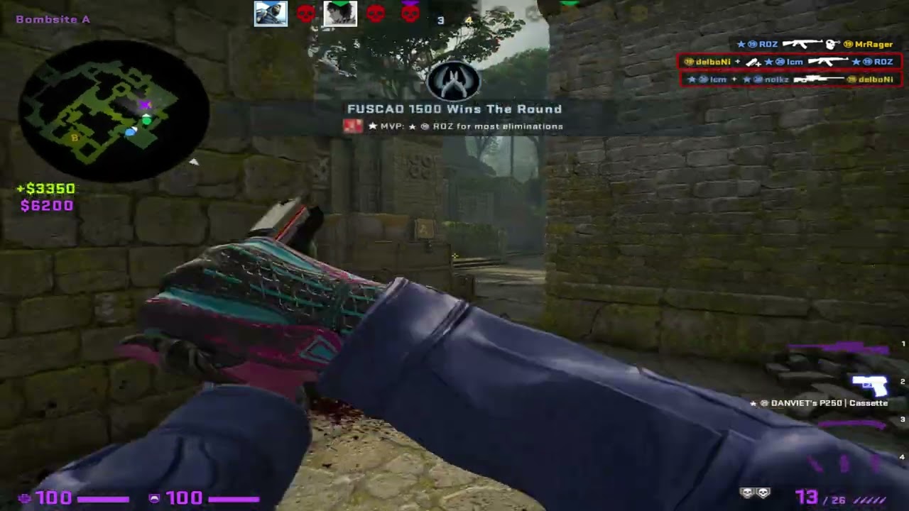 CSGO POV Fuscão 1500 lcm (43/28) vs Flamengo (ancient) @ Blast.tv Paris Major 2023 SA RMR Open 1