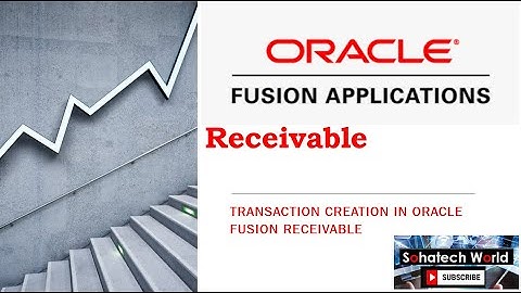 Creating Receivable Transaction in Oracle cloud Fusion || Difference between fusion & R12 -Session 2