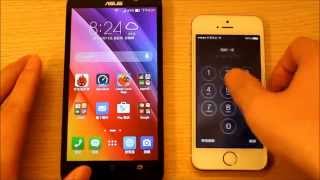 ZenFone 2 vs iPhone 5s