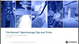 Coherent Webinar Molecular Spectroscopy in Practice