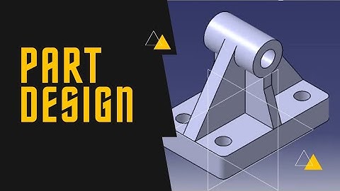 Catia V5 : Basic Part Design Tutorial No:02 #Catia #Mechanical #CADCAM
