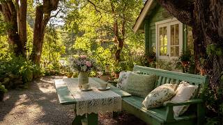 dreamy morning in cottage garden 🌳 soft piano playlist for quiet mind & cozy moments screenshot 5