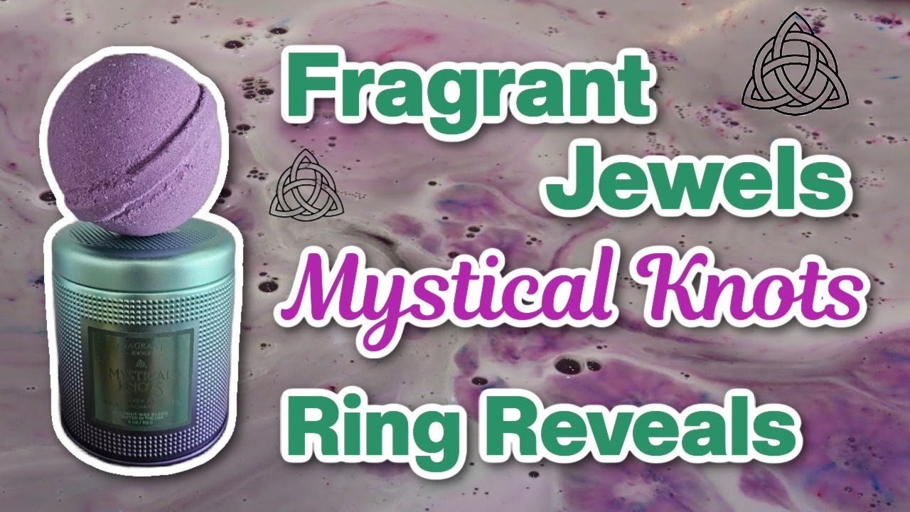 Gorgeous Rings Inside these Candles! Mystical Knots Fragrant Jewels Set