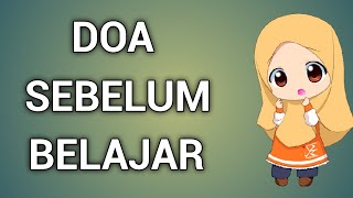 DOA SEBELUM BELAJAR ATAU DOA BELAJAR