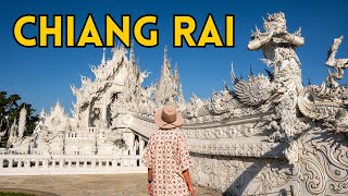 CHIANG RAI REALLY SURPRISED US! | White Temple & Blue Temple