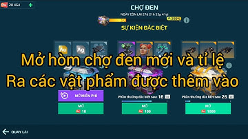 War robot | Tỉ lệ ra đồ của các vật phẩm mới trong cập nhật rương chợ đen nhé