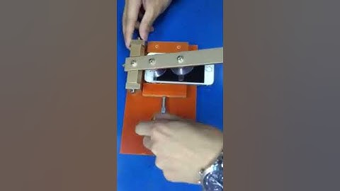 How the Suction separator work for LCD screen