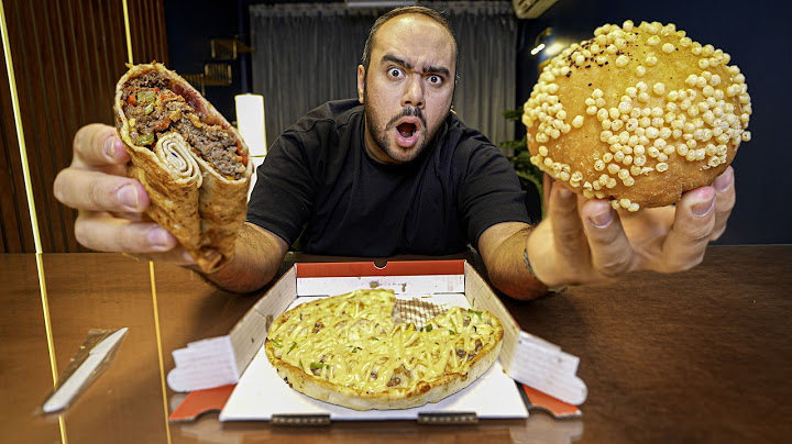 اختراعات البرجر 🍔 في السوق المصري 🇪🇬