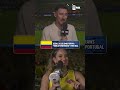 Look at what it means to @ MelissaOrtiz and Colombia as they win their group 💛
