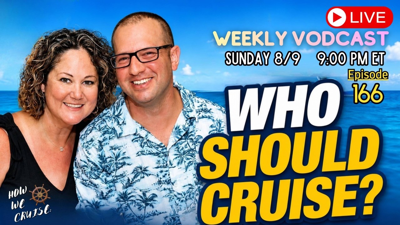 Think Cruising Isn’t for You? We’re Getting Salty LIVE! 🚢