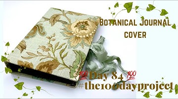 💯Day 84💯 Botanical Journal Cover, from Amazon packaging 🤩 and my order from @ephemeradestash
