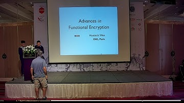 Asiacrypt Invited Lecture II  Hoeteck Wee,   Advances in Functional Encryption