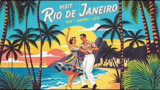 RETRO BRAZIL | Vintage Airport Lounge Playlist | Bossa Nova, Samba, Big Band Instrumental Mix