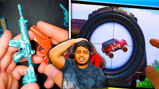 REAL Life M416 Glacier and FLARE Gun 100% HEADSHOT ACCURACY | BEST Moments in PUBG Mobile screenshot 1