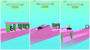 WHEEL SCALE! 3D FUNNY PLAY #10 | RACING GAME ON ANDROID/IOS