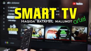 Artel Android Tv 32  UA32H3200 SMART TV / Smart tv ovoz bilan boshqarish