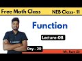 Function | Lecture-08 | NEB Class-11 Math (Mr. Ram Sir)
