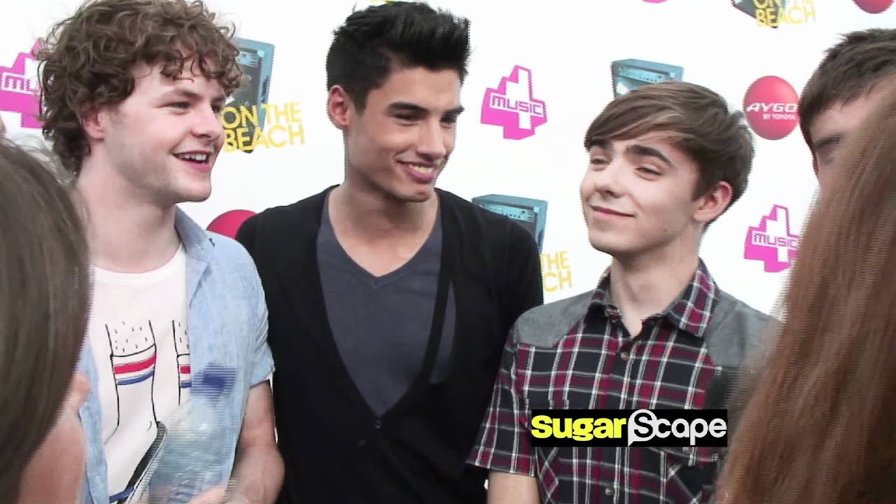 The Wanted dance for Sugarscape at T4 On The Beach!