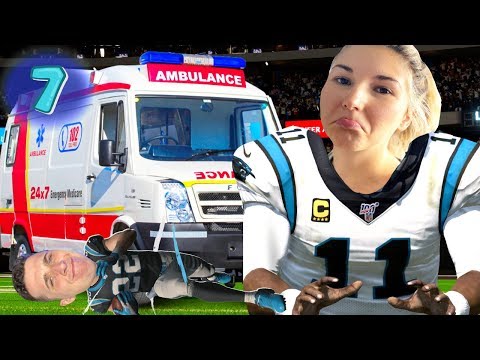 Star Player Carried off the field! Madden Franchise #7
