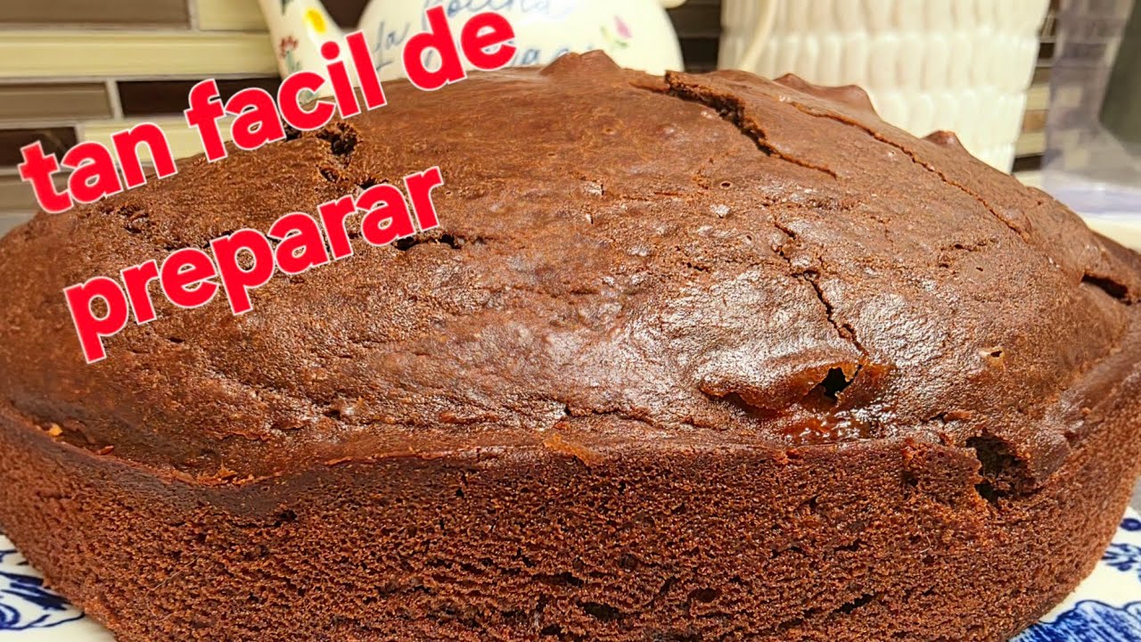  ‼️facil de hacer  mezcla  hornea y liste tu torta de chocolate con pocos ingredientes 👌