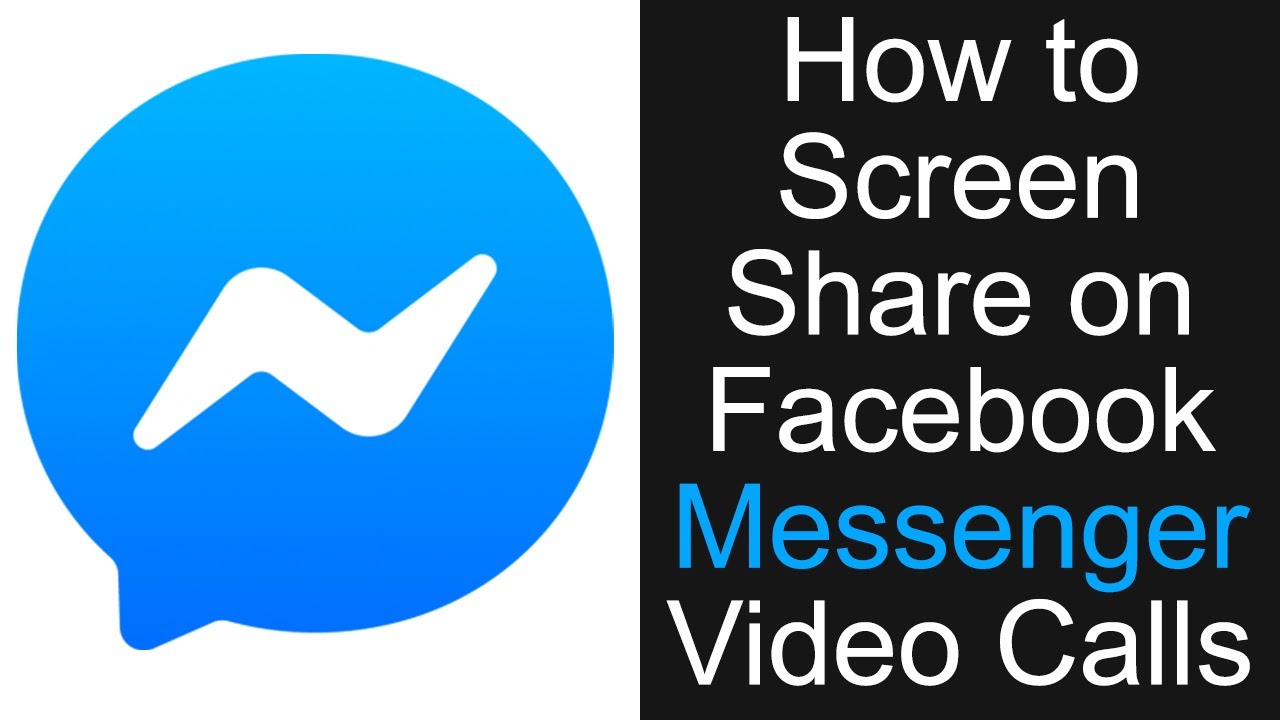 How to Screen Share on Facebook Messenger Video Calls - YouTube