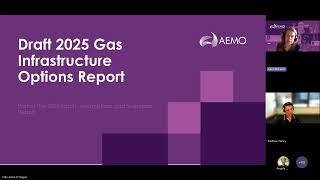 AEMO 2025 Draft Gas Infrastructure Options Report  WEBINAR 02062025