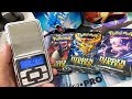 Weighing Pokémon Hidden Fates Booster Packs in 2020!! - BoosterKings