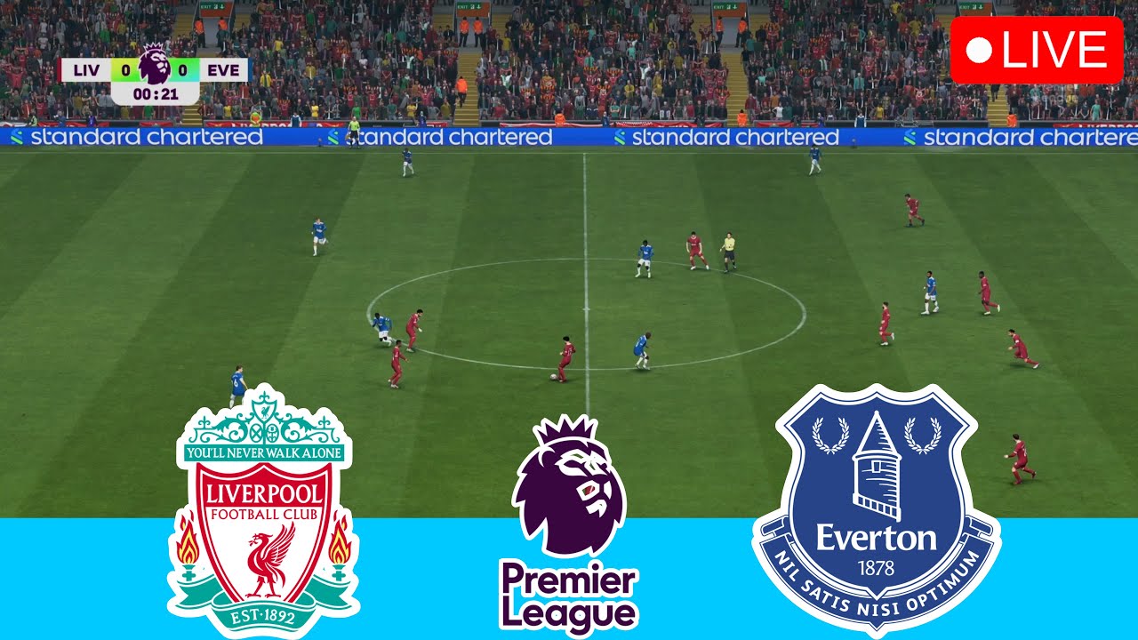 [ LIVE ] Liverpool VS Everton - Premier League 23/24 Match | Live ...