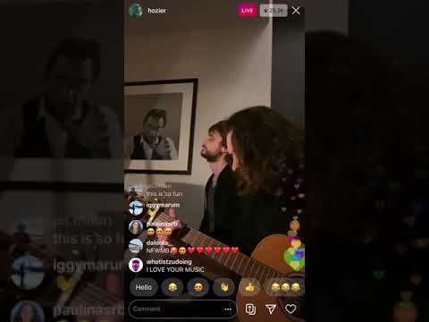 Hozier - NFWMB (instagram live)