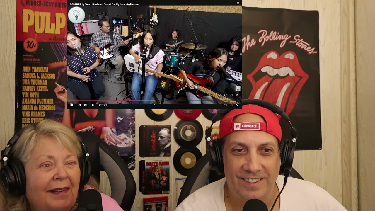 MISSIONED SOULS  Rosanna  TOTO cover song reaction by Joseph Rocco 5684