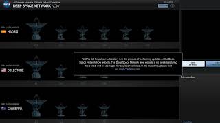NASA takes down public access to Deep Space Network activity