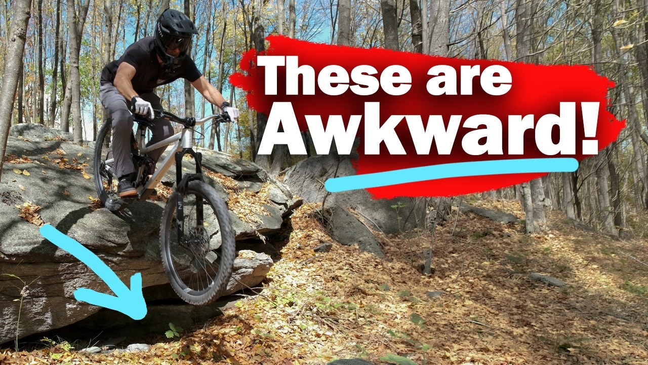 How To Ride Downward Facing MTB Drops: Remove Bad Habits, More Control, Less Awkward