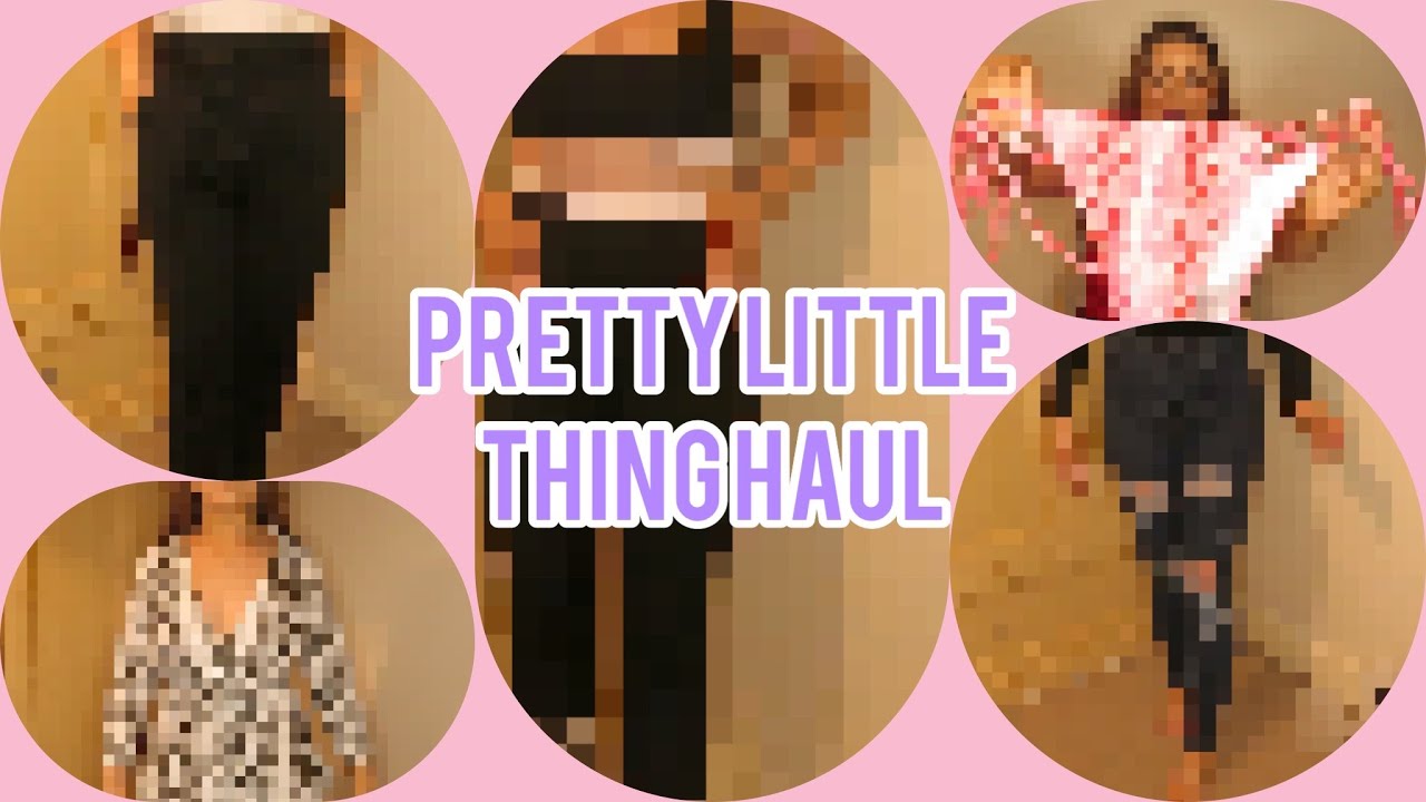 Pretty little thing haul / giveaway time YouTube