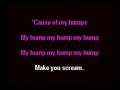 Black Eyed Peas My Humps Karaoke
