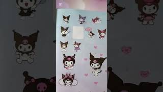 COLOURING BOOK KUROMI Coloring for kids can be quickly and perfectly colored