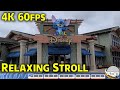 Relaxing Stroll - Disney Springs Marketplace - Nearly Empty - 4K 60fps | Walt Disney World