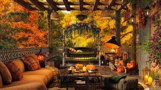 Halloween Jazz in Cozy Coffee Shop Balcony 🎃🎵 Haunted Autumn Halloween Jazz Music Ambience by Jazzy Café 2,110 views 6 months ago 11 hours, 52 minutes