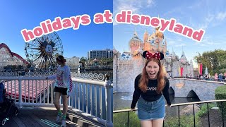 holidays at disneyland 2023 vlog | first time at disneyland and california adventure