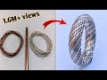 Making a ring from copper and silver wire  how its made jewellery making gold smith luke