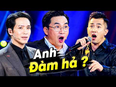 Đại Nghĩa, Bạch Công Khanh BẬT NGỬA HÁ HỐC MỒM trước "em trai sinh đôi" Đàm Vĩnh Hưng | THVL CA NHẠC