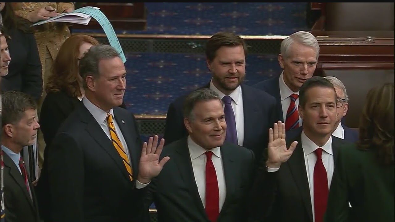 Ohio senator and state representative sworn in - YouTube