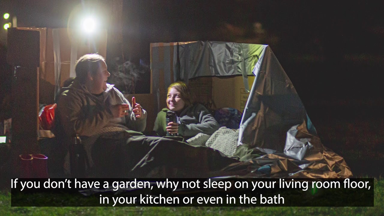 Big Bath SleepOut At Home 2021 YouTube