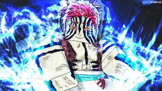 The Complete AKAZA SHOWCASE + DAMAGE TEST In Wisteria | Wisteria