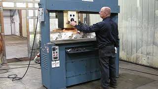 25 Ton Hudson Travelling Head Die Cutting Press (Icon #2616)