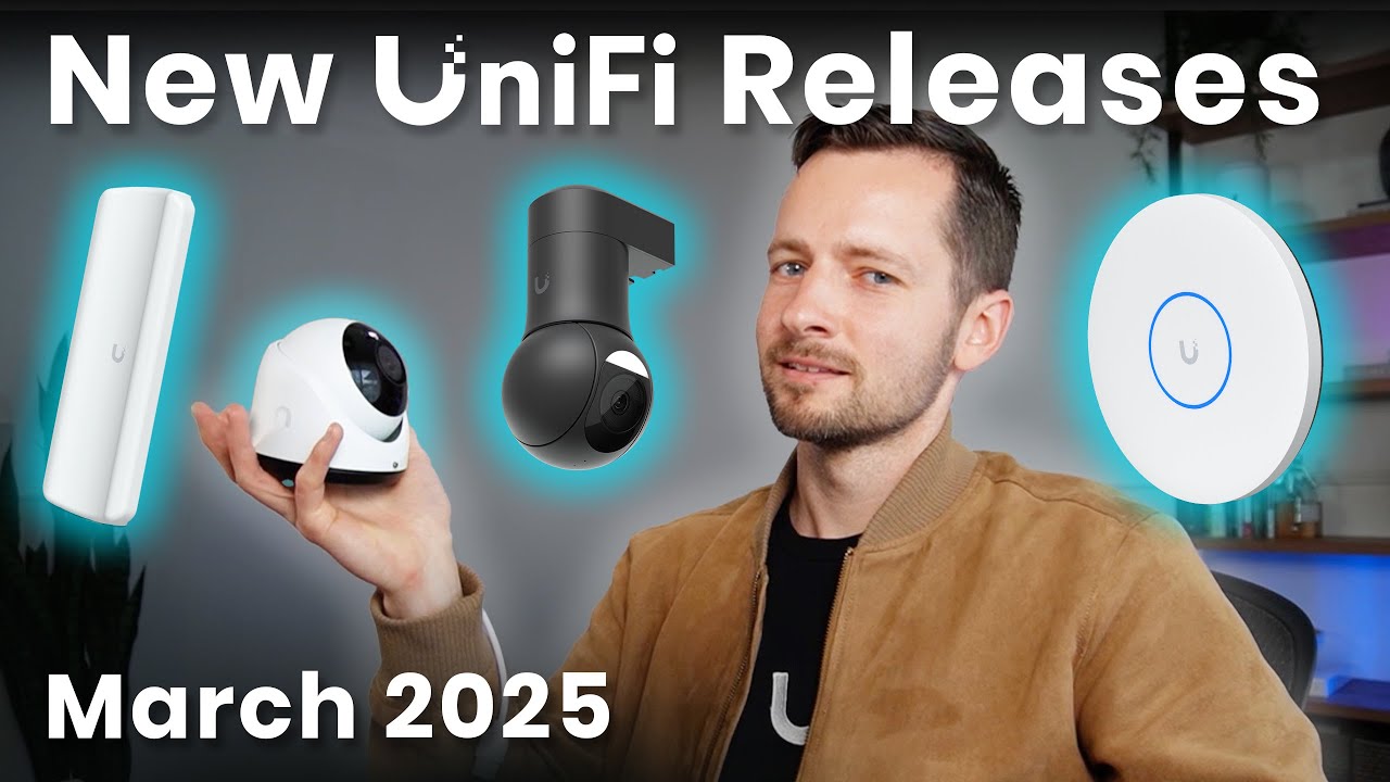 New UniFi Products for March 2025 | Ubiquiti WiFi, XG Switching