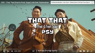Psy  That That feat U0026 Prod Suga Lirik Dan Terjemahan