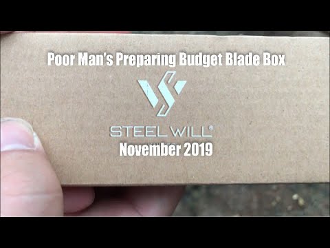 Poor Man’s Preparing Budget Blade Box - November 2019.  Worth $30?