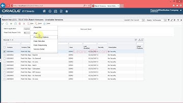 0701 Understanding Reports in the JDE EnterpriseOne 9 2 System